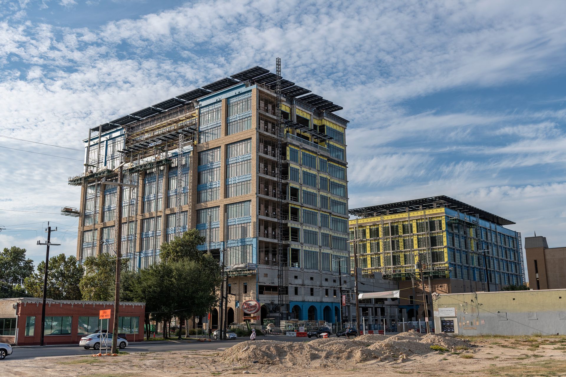 Construction project work